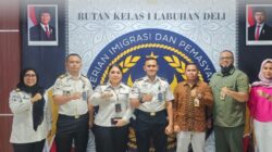 Rutan Kelas I Labuhan Deli Terima Kunjungan Jajaran USM