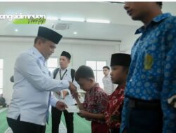 Walikota Padangsidimpuan Hadiri Penyaluran Zakat Baznas Semester I Tahun 2026