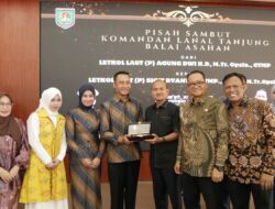 Walikota dan Wawako Tanjungbalai Hadiri Pisah Sambut Danlanal TBA