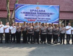 Demi Keamanan Masyarakat, Polres Binjai Kembali Aktifkan Tim Anti Begal