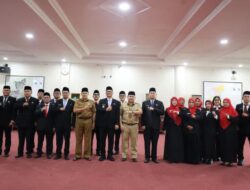 Wakil Walikota Tanjungbalai Lantik Sejumlah Pejabat Administrator dan Pengawas Serta Kepala Puskesmas